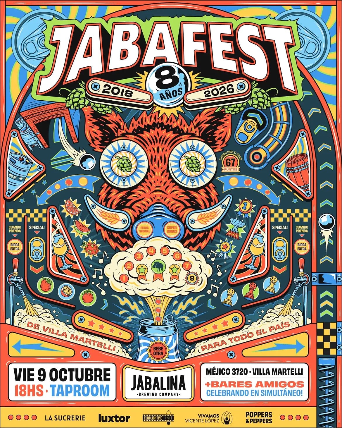 JABAFEST – 8° Aniversario Jabalina