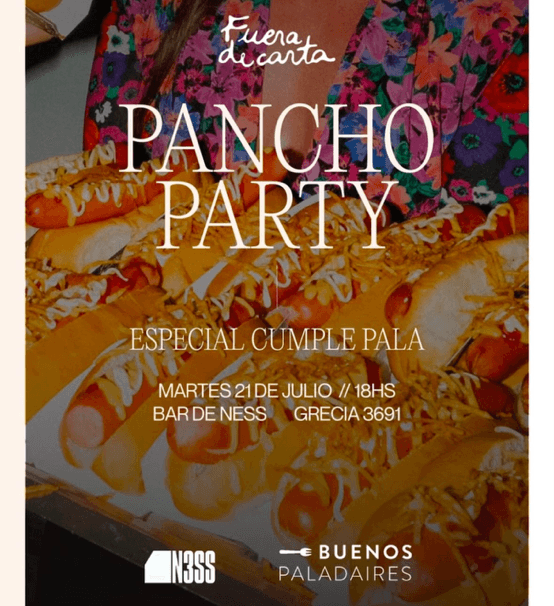 Pancho party en Ness