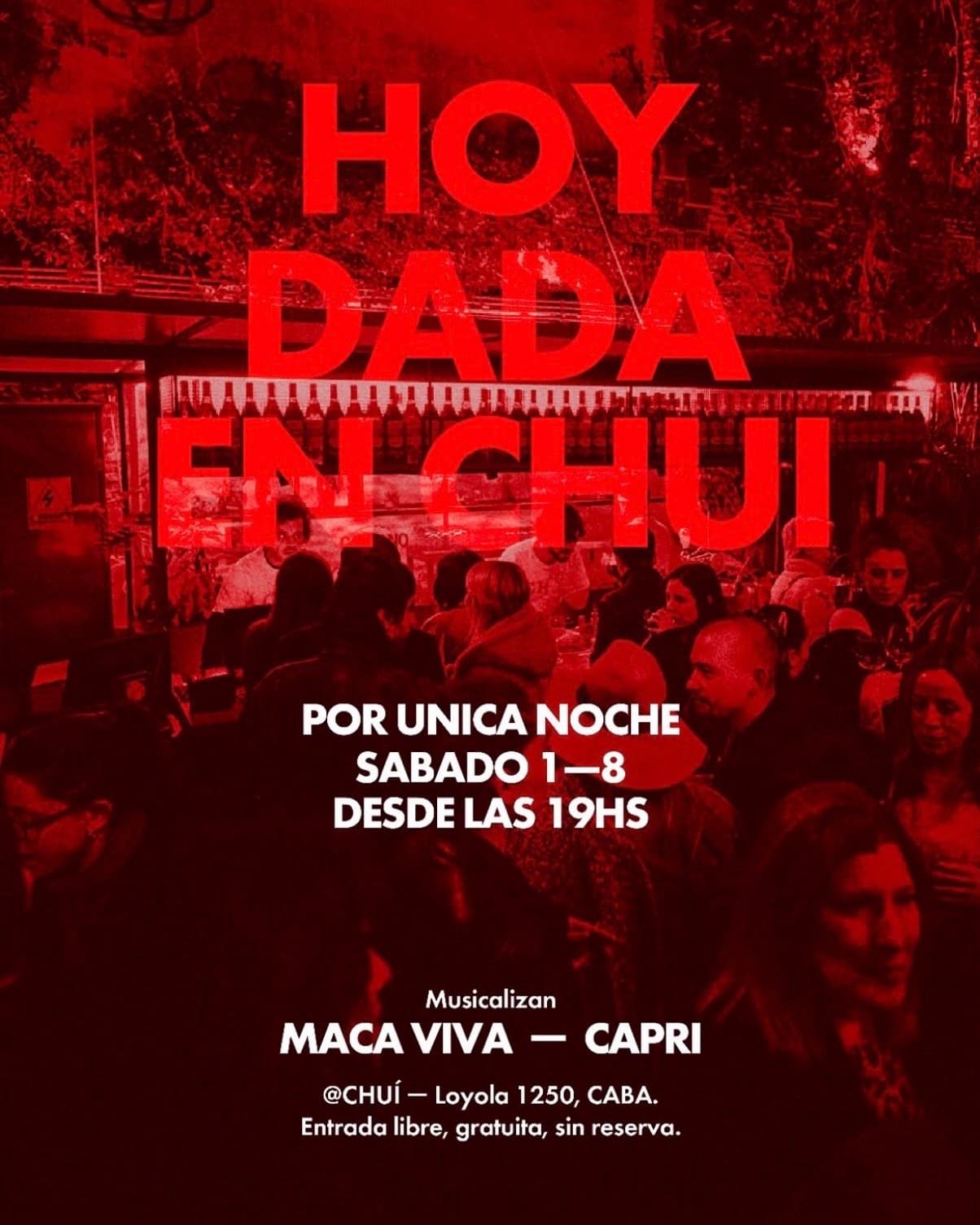 DADA en Chui
