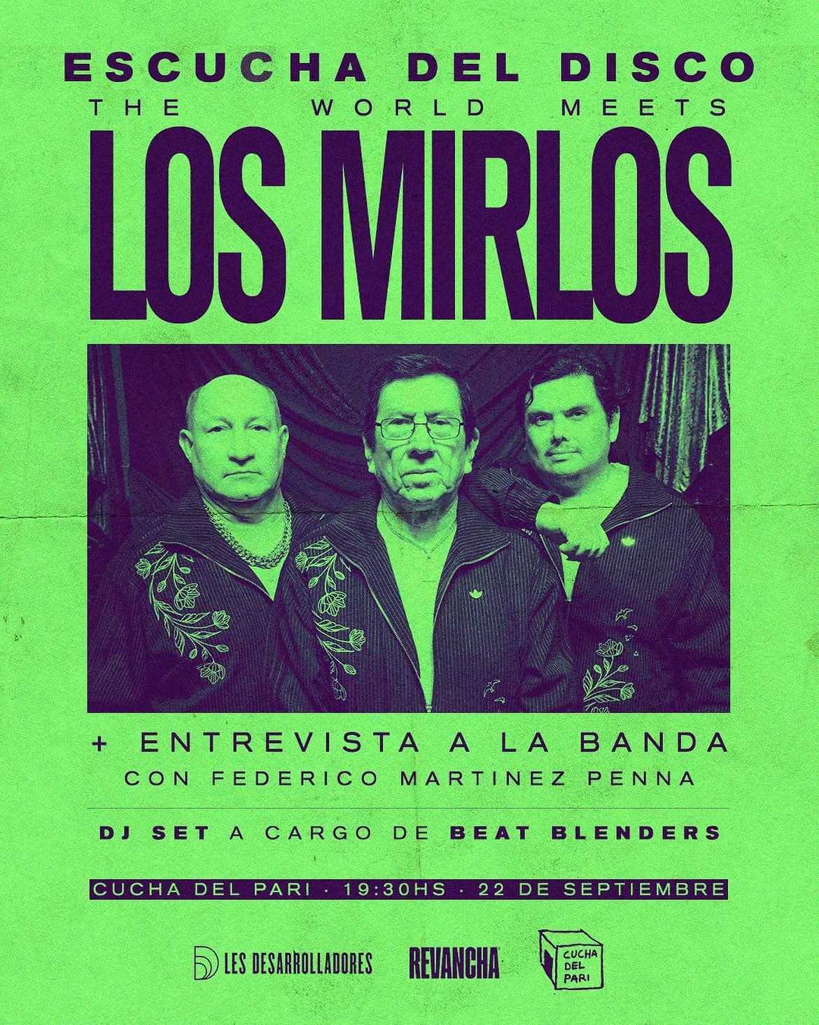 Escucha del disco The World Meets Los Mirlos