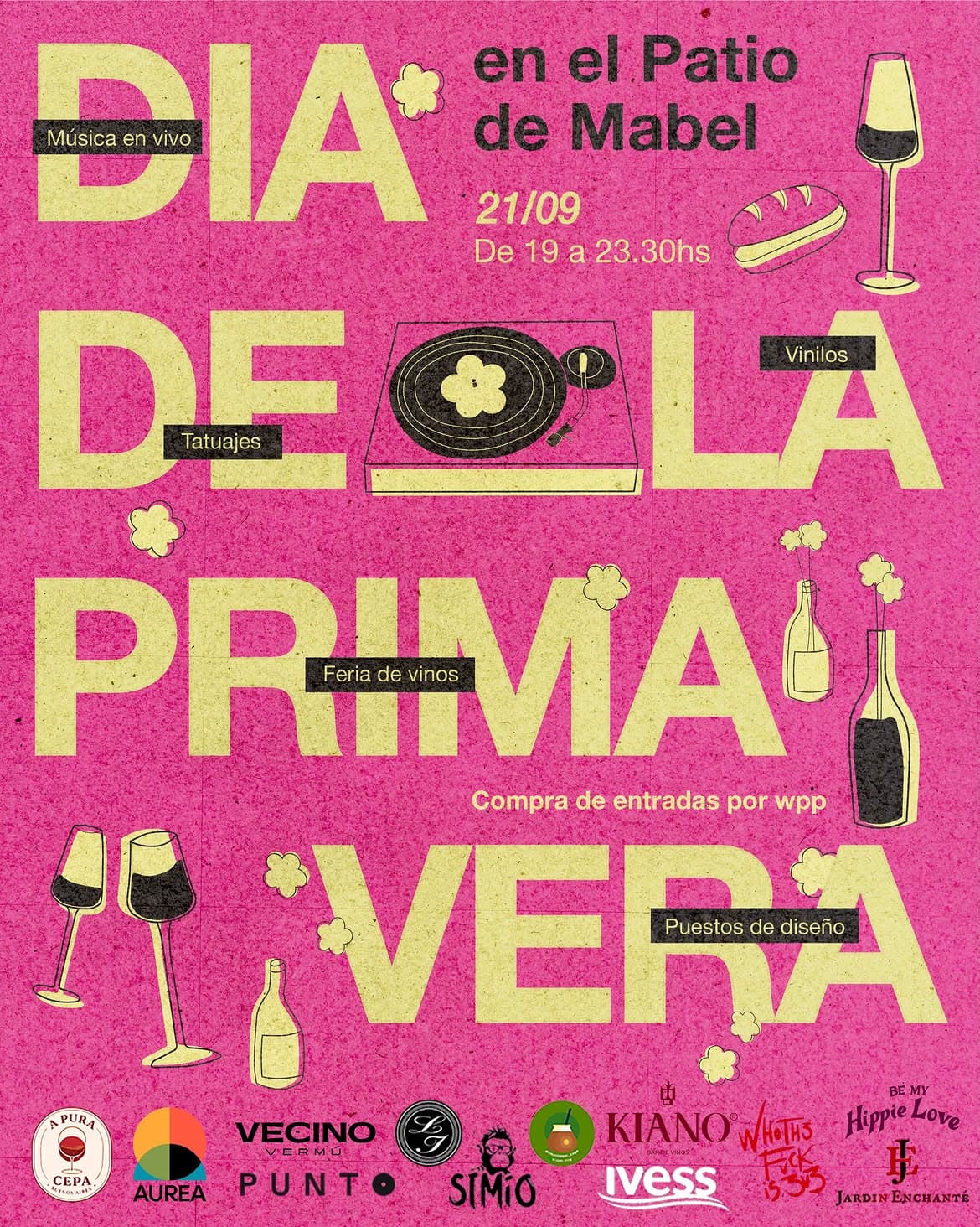 Día de la Primavera en El Patio de Mabel