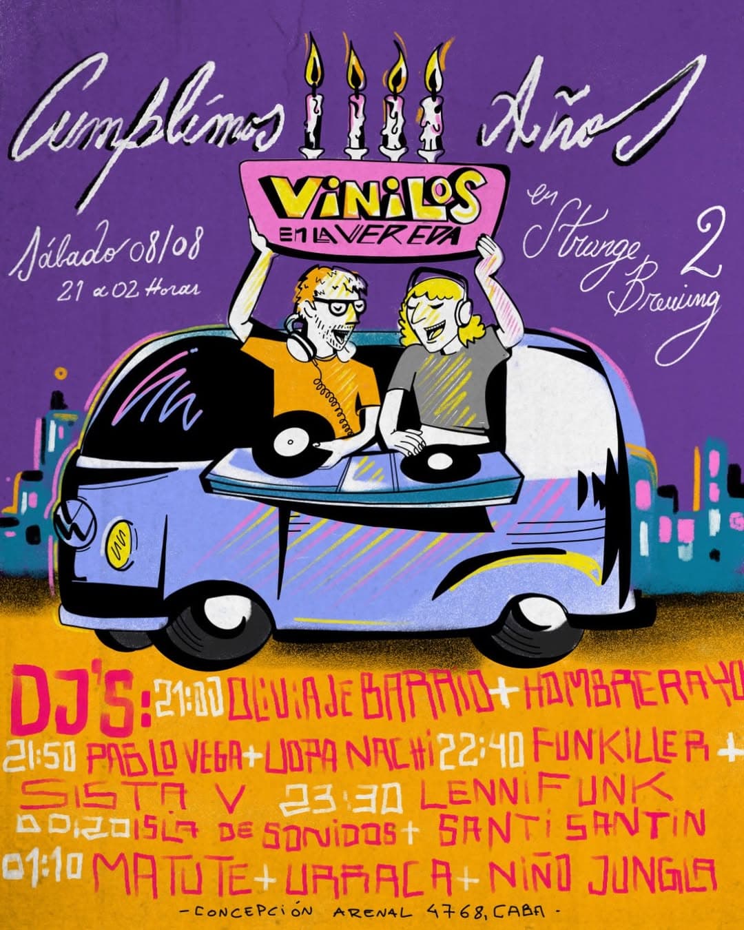 4 Años de Vinilos en la Vereda